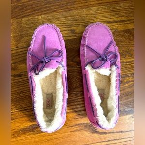 Ugg moccasins in size 8.